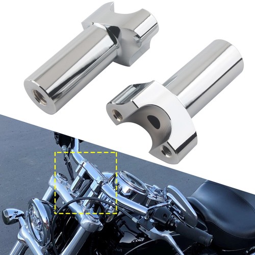Straight handlebar risers - straight,
