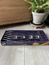 Chrome Wire Tea Light Candle Food Warmer Buffet, Parties, BBQ’s,Christmas dinner