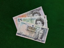 Old Paper Banknotes English