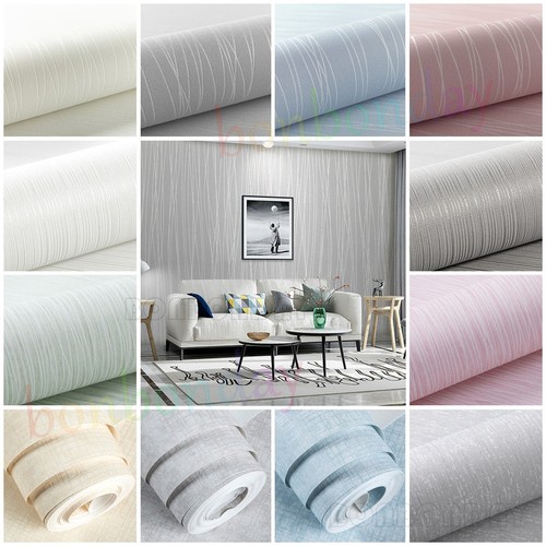 Mix plain striped wallpaper - striped,