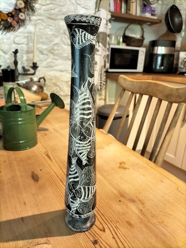 Vintage kenyan carved - vintage,