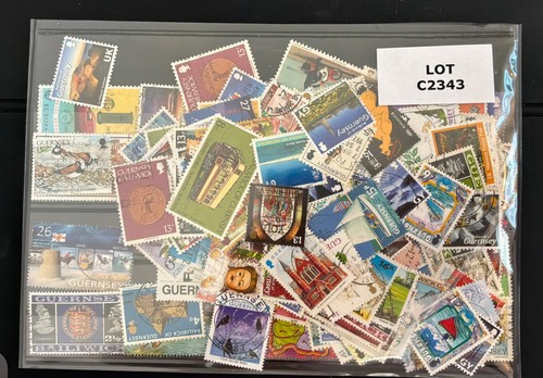 Guernsey 250 different used - guernsey,