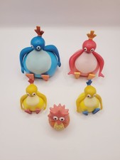 5X CBeebies Twirlywoos Peekaboo Toodloo BigHoo Toy Action Figures Family Toy 