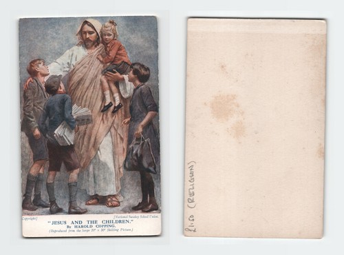Vintage photograph jesus and - vintage,