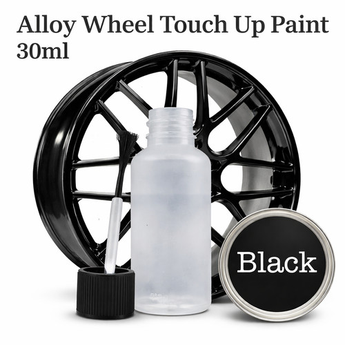 Gloss black alloy - black,