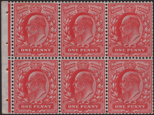 Edward vii 1d scarlet - vii,