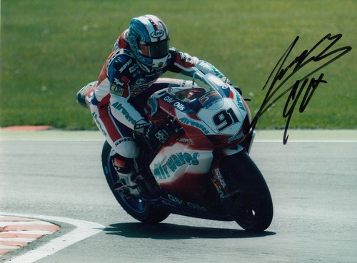 Leon haslam hand signed - leon,
