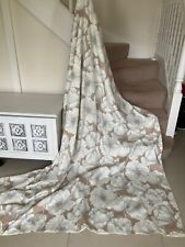 DOOR CURTAIN WIDE, LONG EYELET RING TOP LINED 87"x87" perfect for a wide door.