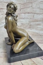 SIGNED DECO BRONZE SCULPTURE