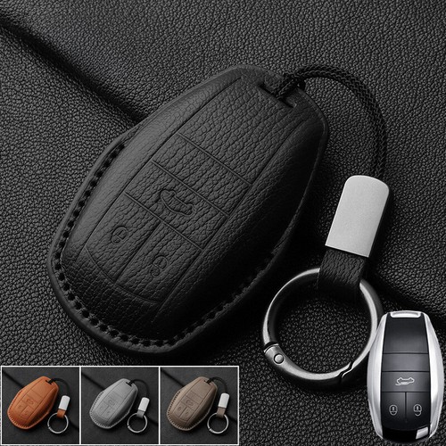 Genuine leather car smart - leather, key