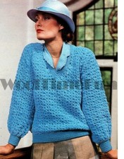 Crochet Pattern Womens Vintage