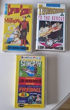 3 VIDEOS CAPTAIN SCARLET VOL 1, STINGRAY / FIREBALLXL5, THUNDERBIRDS VOLUME 3 UK