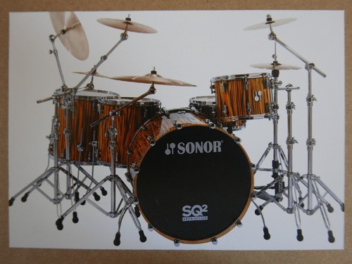 Pop card feat - sonor, drum