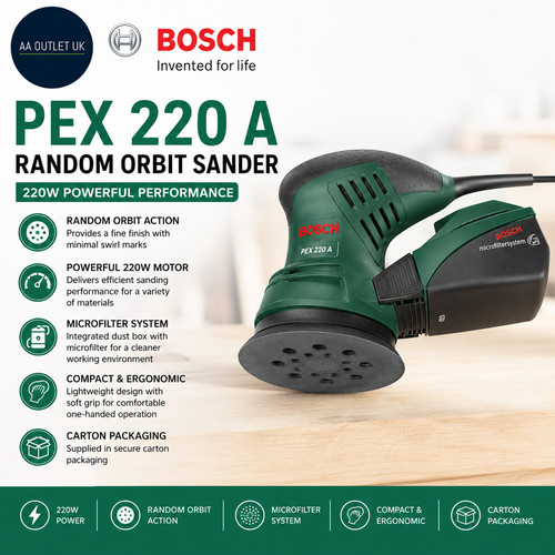 Bosch random orbit sander - bosch,