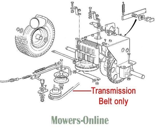 Mountfield transmission belt - mountfield,