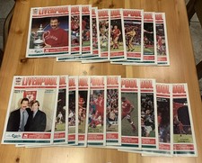19 LFC Home Programmes. Season. ‘92-‘93 (2 missing). Sell indiv. £2 each