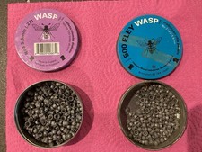 Wasp .22 No 2 And No 3 Pellet Tins