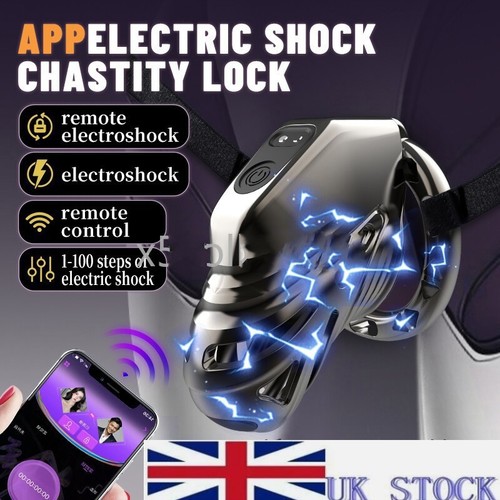 App shock chastity cage male - app,