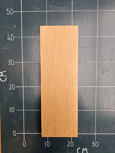 Kiln dried planed oak slab - dried,