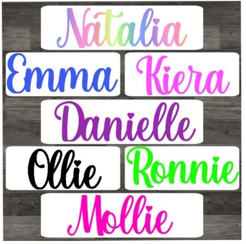 Personalised vinyl name - personalised,