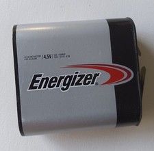 3 Energizer 4.5 V1 batteries purchased to power radio controlled glider