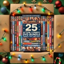 25 x Christmas DVD Bundle Set