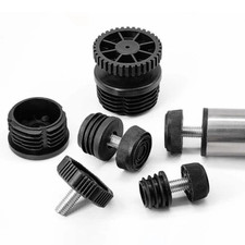 Adjustable Feet & Threaded