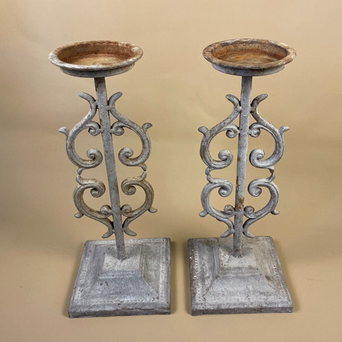 Vintage matching painted metal - matching,
