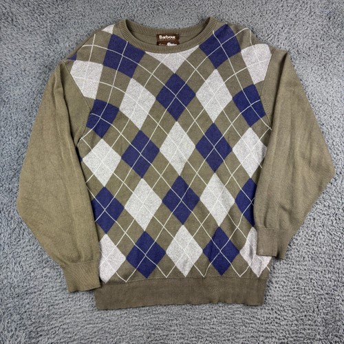 Barbour jumper men large green - barbour,