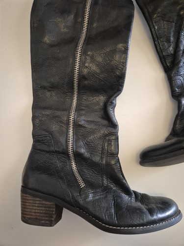 Clarks black leather - black,
