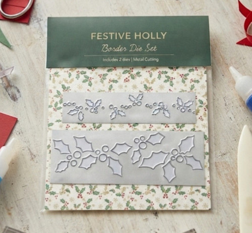 Sale festive holly die for - die,