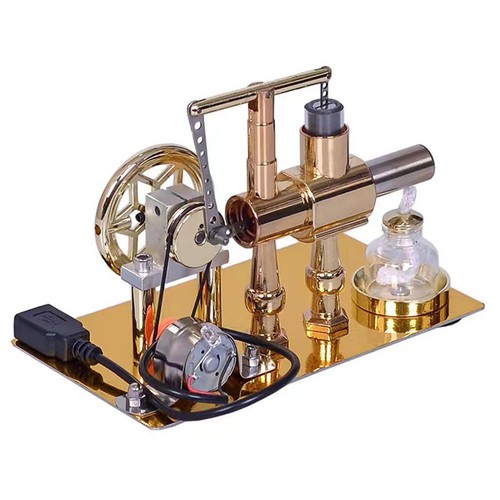 Handmade hot air engine model - hot,