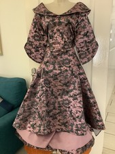 Lizabella,Mother of Bride Long Dress Sz 20,brocade,sparkle,diamanté,NEW,rrp £315