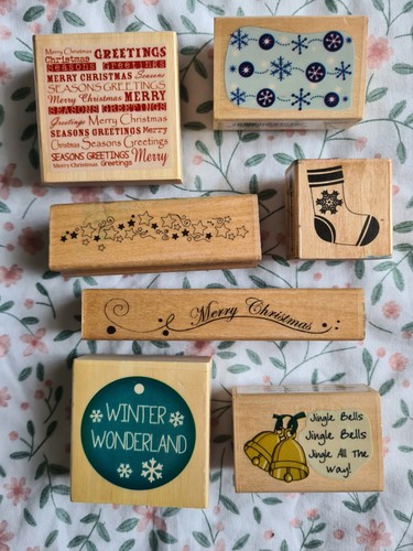 Wooden rubber stamps - wooden,