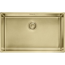 Franke Mythos Masterpiece BXM 210/110-68 Jumbo Single Bowl Undermount Sink Gold