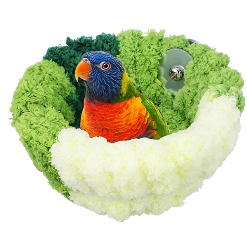 Bird winter bed - winter, hut