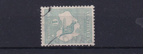 Australia 1915 1s b green - australia., b/green