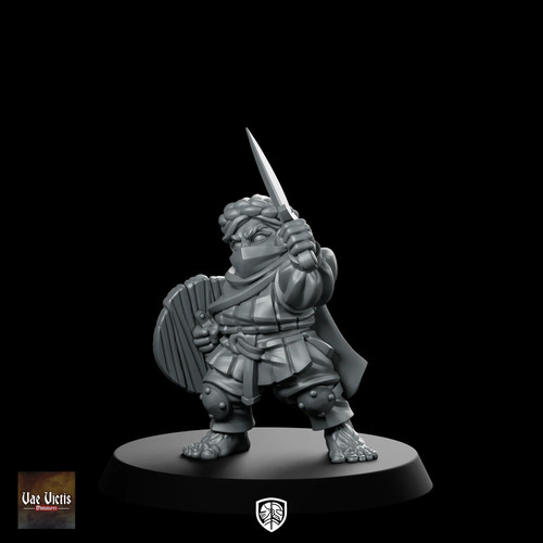 Dnd halfling knight - halfling,
