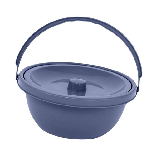 Chamber pot with lid - with,