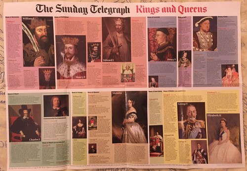 Kings and queens england - and,