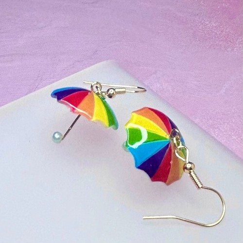 Umbrella pendant earrings - pendant,