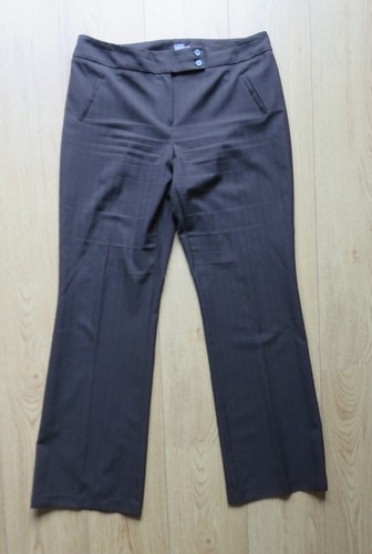 14l brown pinstripe single - tu,