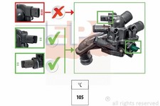 THERMOSTAT COOLANT FITS