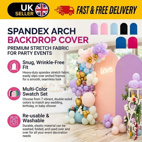 Double side arch backdrop - double,