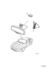 Jaguar Genuine Interior Rear