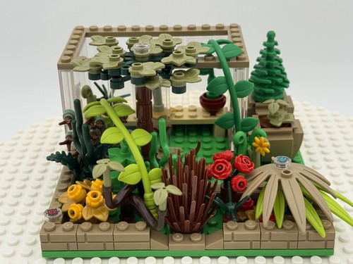Lego abandoned greenhouse - lego,