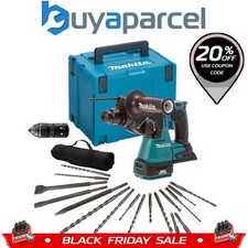 Makita DHR243ZJ 18V LXT Lithium 3 Mode SDS Rotary Hammer Drill + 17PC SDS KIT