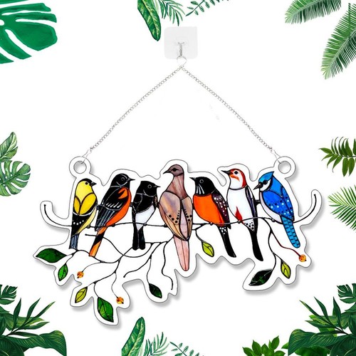 Prisms suncatcher birds - suncatcher,