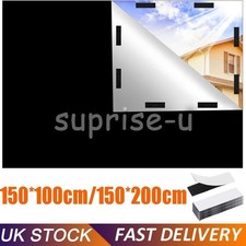 100/200cm Portable Blackout Blind Blinds Window Easy to Stick Travel and Bedroom