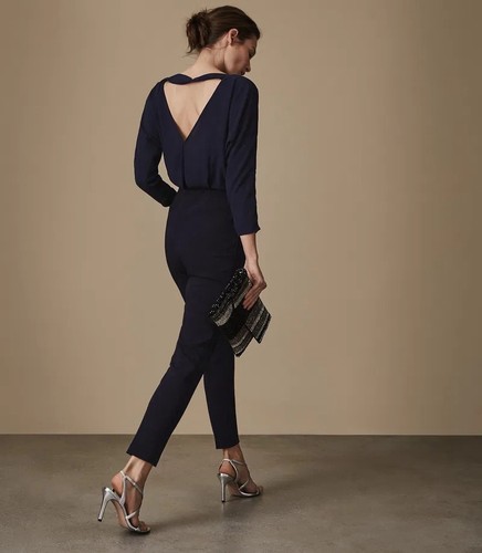 Reiss ania navy - navy, open